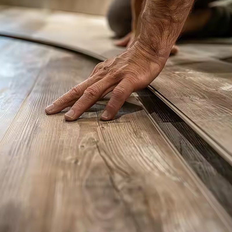 Modern Style Plastic Rvp Rigid SPC Click Vinyl Plank Interlocking Flooring Waterproof UV Coating-海智集-