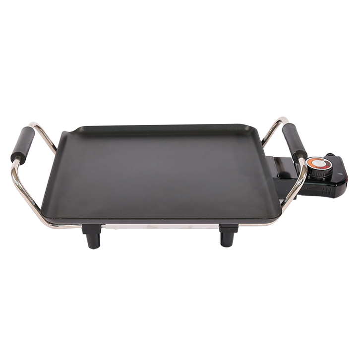 27*27CM High Quality Portable Electric Griddle Grill Stove Top Skillet Pancake Maker on the Market plancha for Household-海智集-