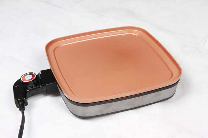 HOT SALE Electric Cooking Pot Non-stick Coating Electric Hot Pot 6 Liter Capacity Electric Pot-海智集-