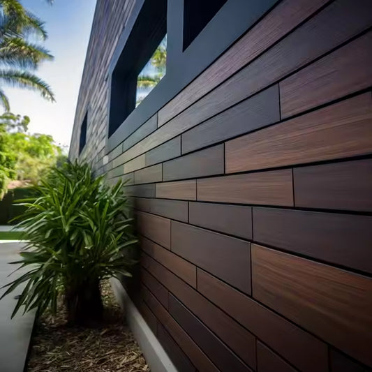 China Wholesale Waterproof Outdoor Novel Design Good Price Wpc Exterior Cladding Wall-海智集-