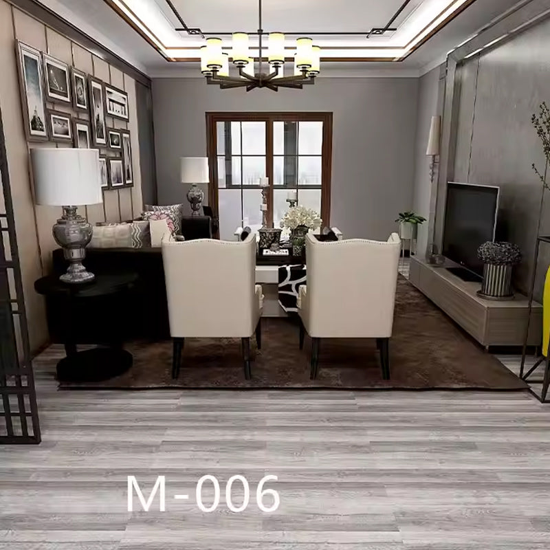 Wood Grain Luxury Plastic Pvc Vinyl Flooring Self Adhesive Lvt Tiles Floor Sticker Waterproof-海智集-