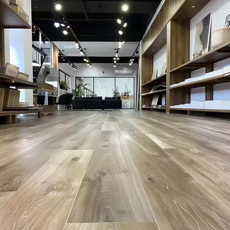 Interlocking System SPC Vinyl Plastic Hardwood Design Vinyl Kitchen Flooring for Poultry Click Lock-海智集-