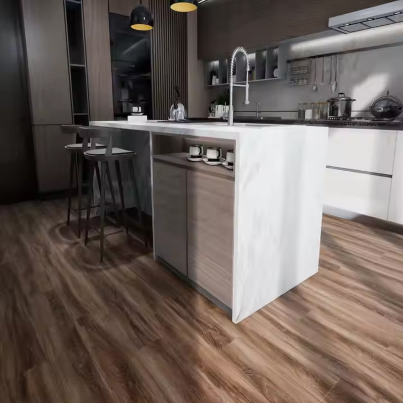 Manufacture Wood Parquet Waterproof SPC LVT Magnetic Flooring 4mm 5mm Plastic Piso-海智集-