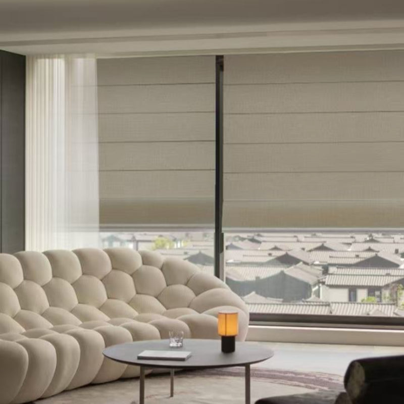 Fully light-blocking Roman curtain-China Smart Home-