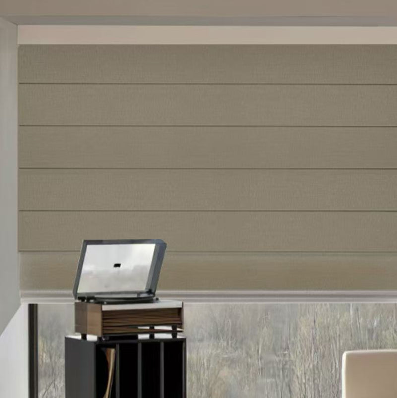 Fully light-blocking Roman curtain-China Smart Home-
