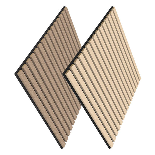 High-quality indoor 600mm x 600mm soundproof wall decorative panels, custom-made soundproof wall panels made of medium-density fiberboard-海智集-