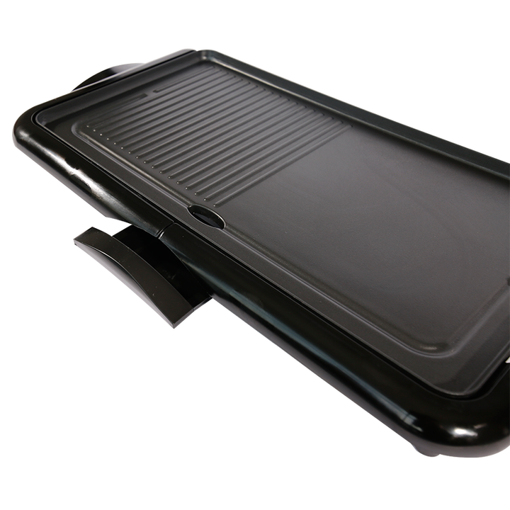 48 X 26 cm Hot Sale Die Cast Aluminum Electric Contact Grill Die Casting Non Stick BBQ Grills for Household-海智集-