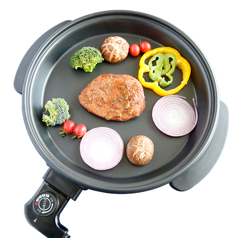 electric pizza pan XH-30A Electric Pizza Maker Machine , Adjustable Temp & Timer, Fast 10-Min Baking for Homemade Pizza, Panini, Flatbread-海智集-
