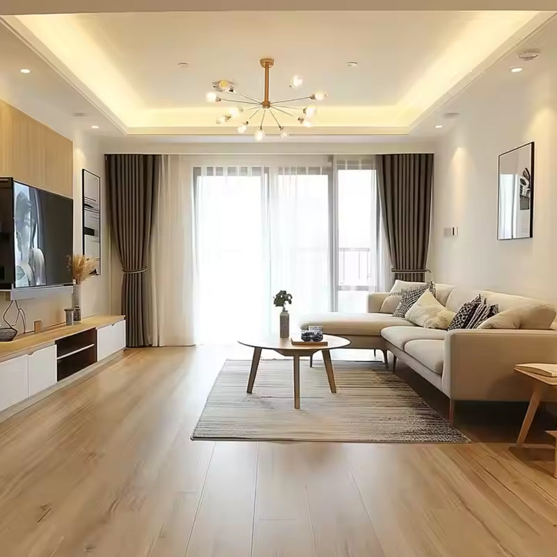 Bathroom Non-slip Waterproof Pvc Sticker 4mm Floor Wood Tiles Plastic Flooring Spc Vinyl 5mm Thickness with Underlayment-海智集-