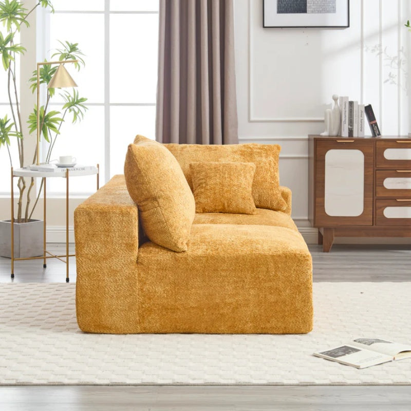 UNITED WE WIN Exquisite fabric technology, intimate two-person design, lazy leisure sitting, free combination of flexible and changeable, a wide range of scene applicability of the sofa-海智集-Default-