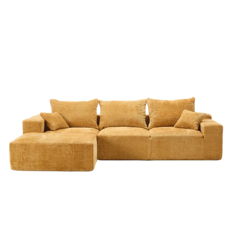 UNITED WE WIN Stylish fabric, excellent touch, L-shaped design, intimate comfort, large seated depth, free stretch, random combination, flexible, full compression, no installation of the sofa-海智集-Default-
