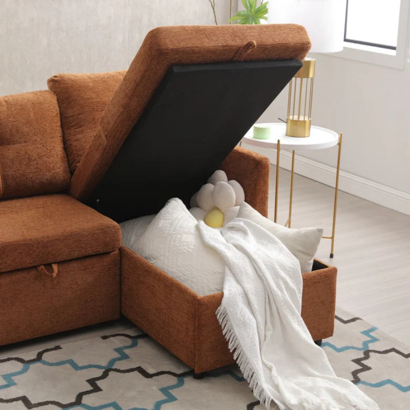 UNITED WE WIN-Furniture, modular L-shaped sofa, modular long sofa with reversible chaise lounge, Sofa bed, Sleeper sofa, modular sofa combination with storage seats.-海智集-Default-