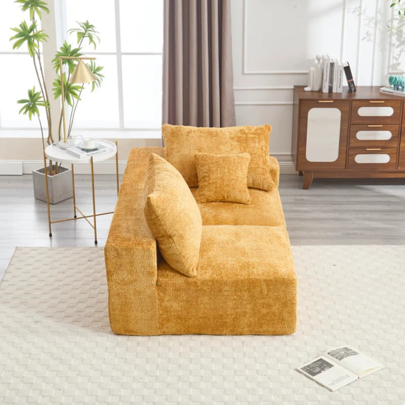 UNITED WE WIN Exquisite fabric technology, intimate two-person design, lazy leisure sitting, free combination of flexible and changeable, a wide range of scene applicability of the sofa-海智集-Default-