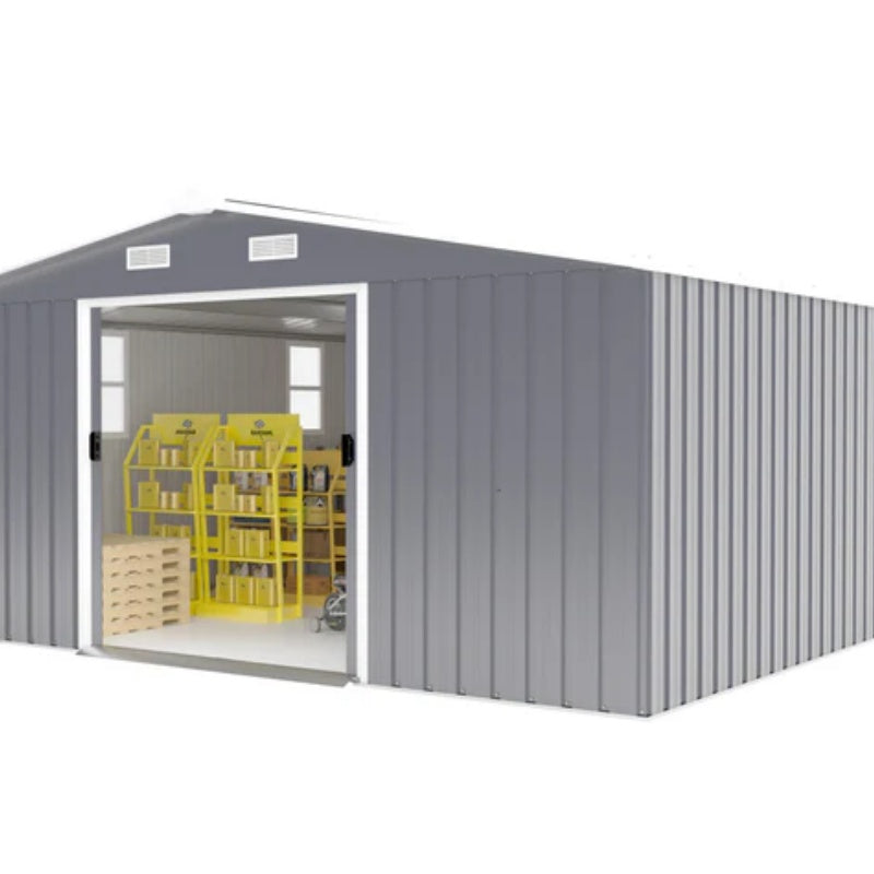 Campcraft 0.25mm color steel plate, surface protective film, Two daylight Windows, A practical and thoughtful gift,two colors can be freely selected storage sheds-海智集-Default-