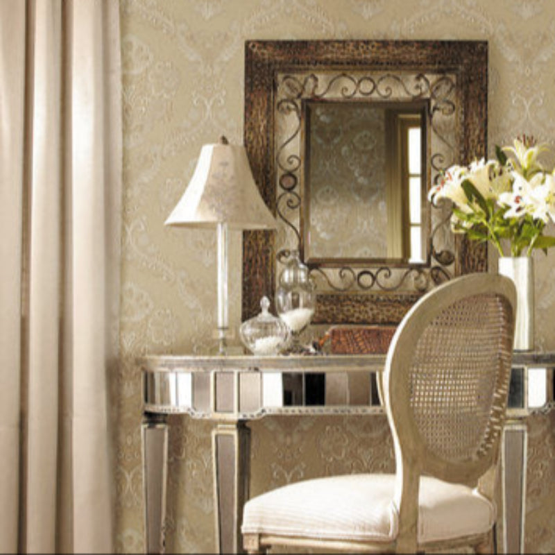 Budapest Wallpaper: Endow the living room with a European romantic style-海智集-