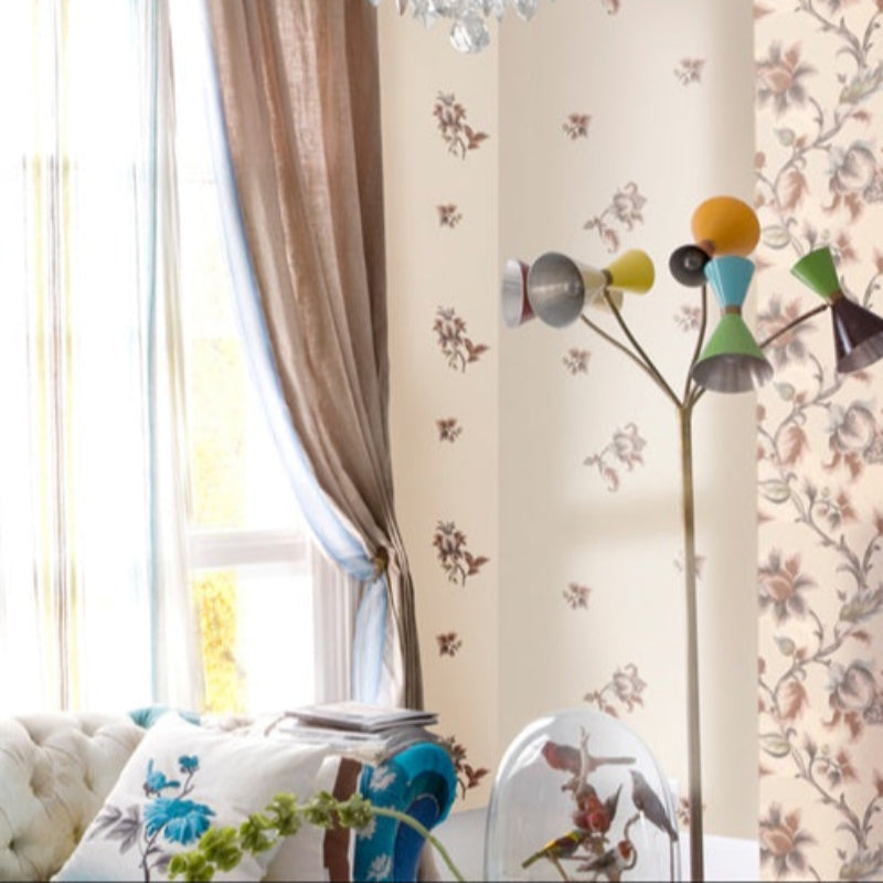 Ink-wash veiled words Wallpaper: Interpreting the relaxed beauty of free American style-海智集-