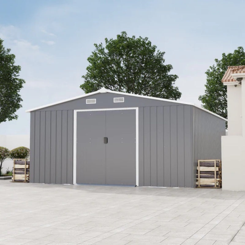 Campcraft 0.25mm color steel plate, surface protective film, Two daylight Windows, A practical and thoughtful gift,two colors can be freely selected storage sheds-海智集-Default-
