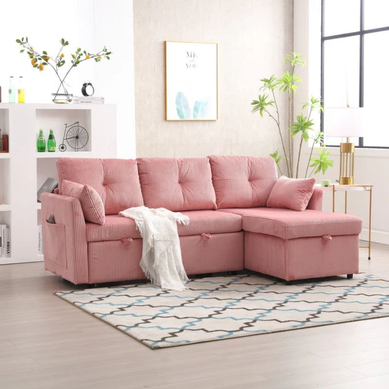 UNITED WE WIN-Furniture, modular L-shaped sofa, modular long sofa with reversible chaise lounge, Sofa bed, Sleeper sofa, modular sofa combination with storage seats.-海智集-Default-