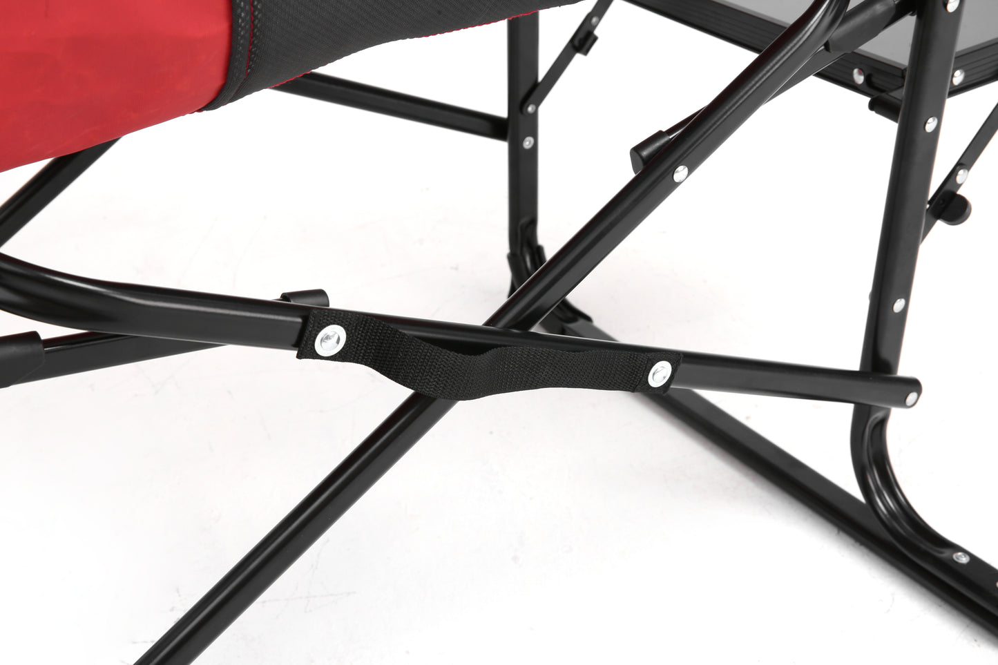 Camping Directors Chair, Heavy Duty,Oversized Portable Folding Chair with Side Table, Pocket for Beach, Fishing,Trip,Picnic,Lawn Red-海智集-Default-