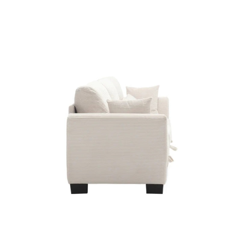 UNITED Modular Sectional Sofa L Shaped Modular Couch with Reversible Chaise Modular Sofa Sectional Couch with Storage Seats-海智集-Default-
