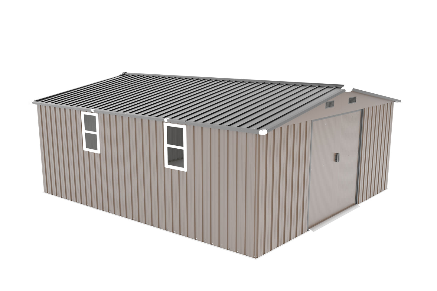 Campcraft 0.25mm color steel plate, surface protective film, Two daylight Windows, A practical and thoughtful gift,two colors can be freely selected storage sheds-海智集-Default-