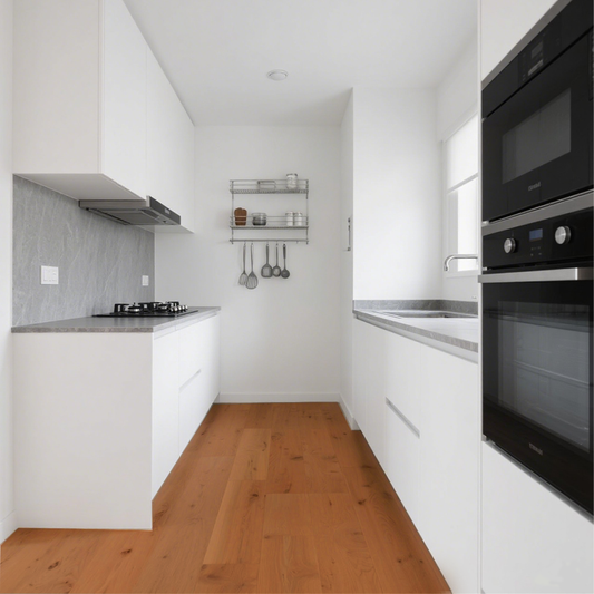 Waterproof cream-based wooden floor WPC-B331: Creating a gentle and healing home style-海智集-