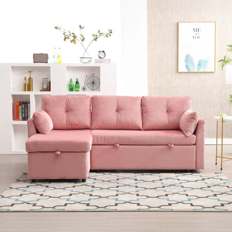 UNITED WE WIN-Furniture, modular L-shaped sofa, modular long sofa with reversible chaise lounge, Sofa bed, Sleeper sofa, modular sofa combination with storage seats.-海智集-Default-