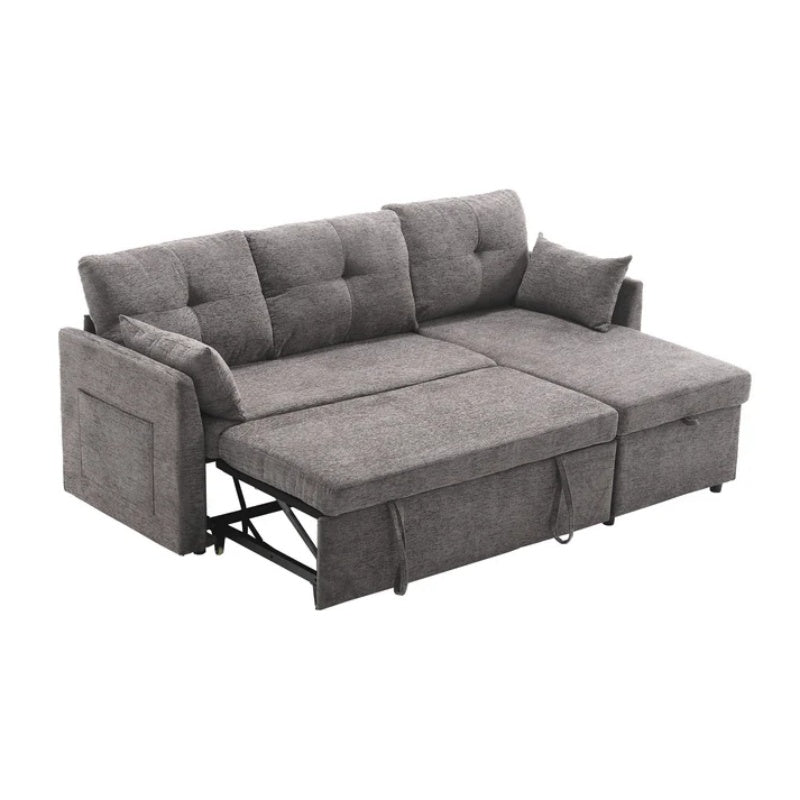 UNITED WE WIN-Furniture, modular L-shaped sofa, modular long sofa with reversible chaise lounge, Sofa bed, Sleeper sofa, modular sofa combination with storage seats.-海智集-Default-