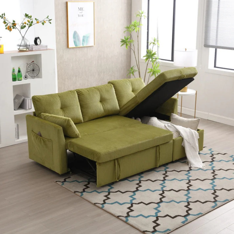 UNITED WE WIN-Furniture, modular L-shaped sofa, modular long sofa with reversible chaise lounge, Sofa bed, Sleeper sofa, modular sofa combination with storage seats.-海智集-Default-