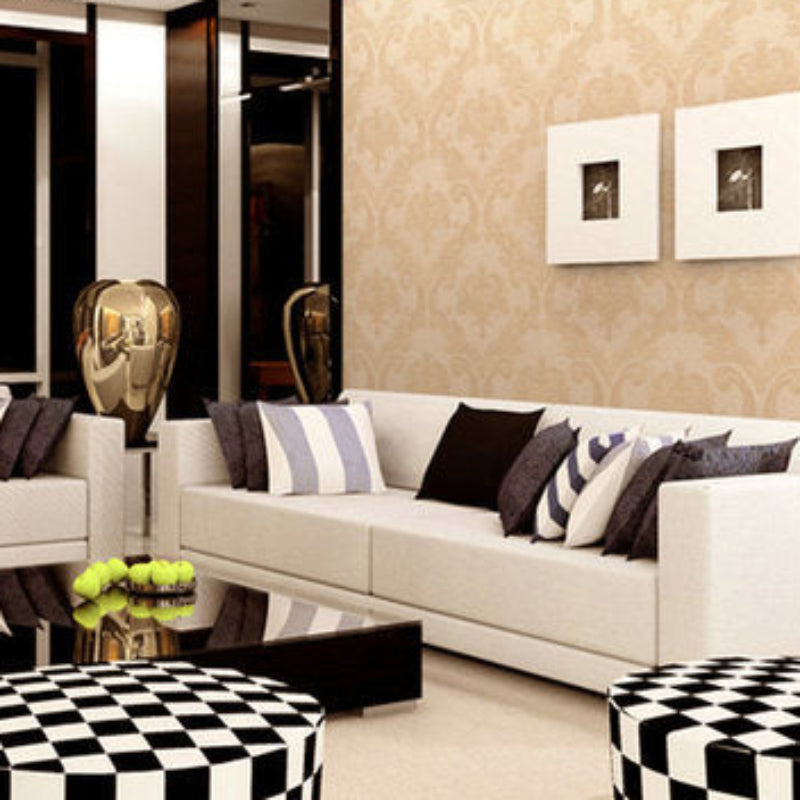 Ancient Style Lai Yi Wallpaper: A space with ancient charm interpreted by Lingxiu Wall Fabric-海智集-