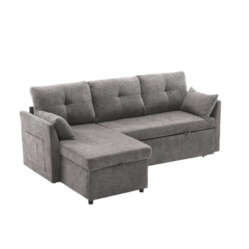 UNITED WE WIN-Furniture, modular L-shaped sofa, modular long sofa with reversible chaise lounge, Sofa bed, Sleeper sofa, modular sofa combination with storage seats.-海智集-Default-