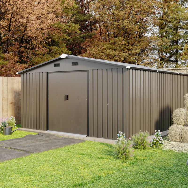 Campcraft 0.25mm color steel plate, surface protective film, Two daylight Windows, A practical and thoughtful gift,two colors can be freely selected storage sheds-海智集-Default-