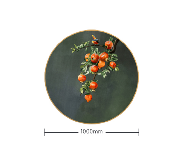 Decorative Art-Picture of Pomegranate Fruits-海智集-