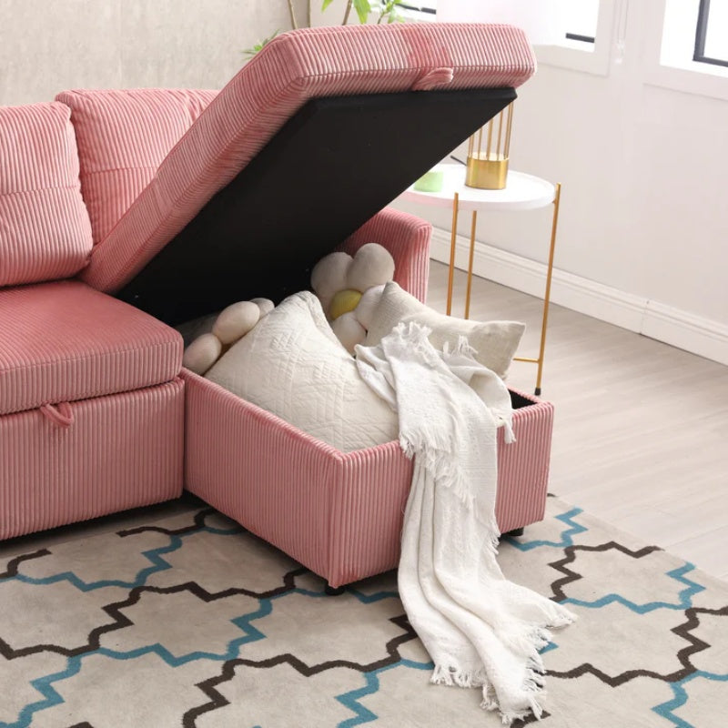 UNITED WE WIN-Furniture, modular L-shaped sofa, modular long sofa with reversible chaise lounge, Sofa bed, Sleeper sofa, modular sofa combination with storage seats.-海智集-Default-