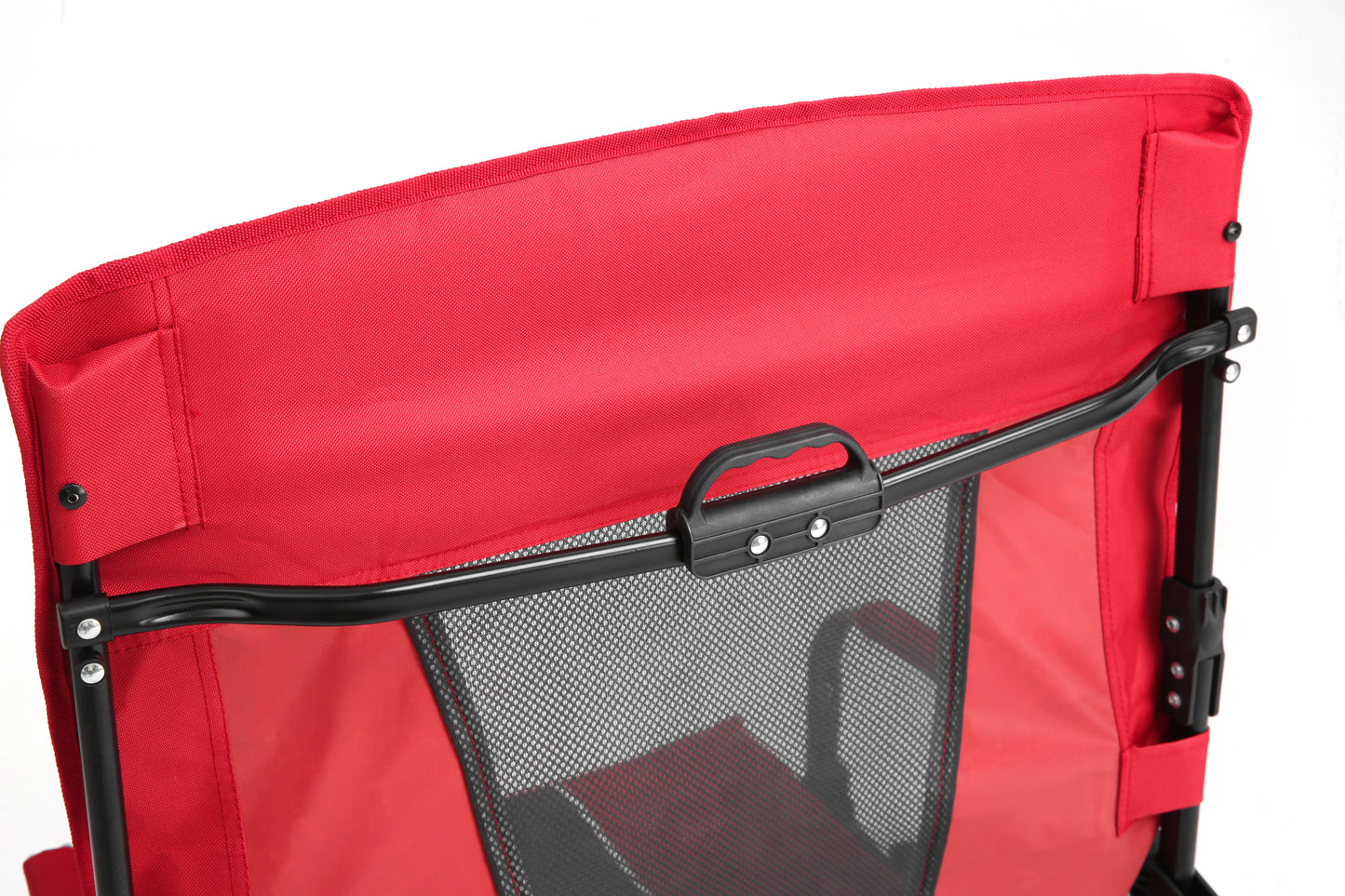 Camping Directors Chair, Heavy Duty,Oversized Portable Folding Chair with Side Table, Pocket for Beach, Fishing,Trip,Picnic,Lawn Red-海智集-Default-