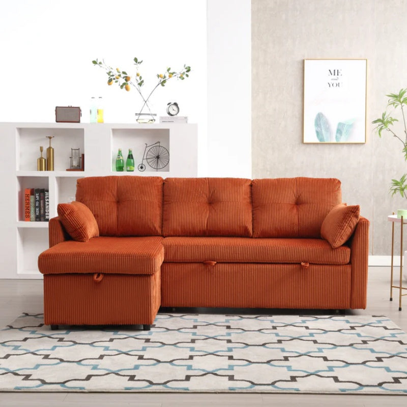 UNITED WE WIN-Furniture, modular L-shaped sofa, modular long sofa with reversible chaise lounge, Sofa bed, Sleeper sofa, modular sofa combination with storage seats.-海智集-Default-