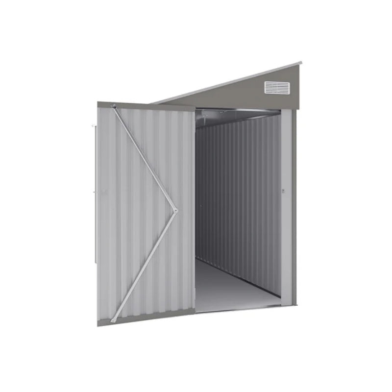 Campcraft Optional two-color storage shed, single hinge door, solid structural design, good ventilation, surface with protective film, and suitable for various scenarios-海智集-Default-