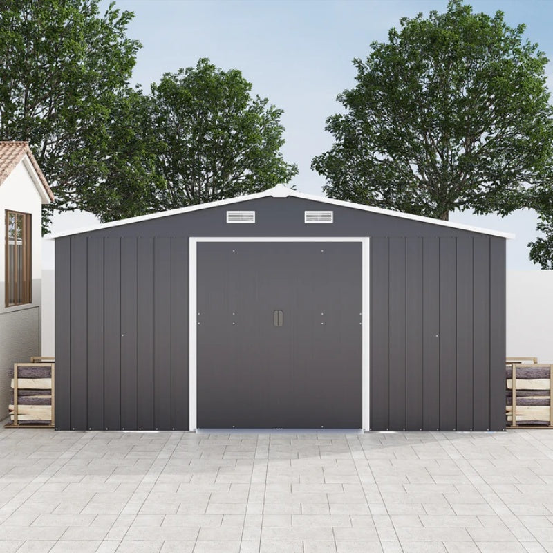 Campcraft 0.25mm color steel plate, surface protective film, Two daylight Windows, A practical and thoughtful gift,two colors can be freely selected storage sheds-海智集-Default-