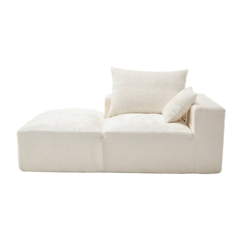 UNITED WE WIN Memory Foam 2-Seater Couch, No Installation & Easy to Transport, Deep Seat Modern Sofa with Chenille Fabric, Couch for Living Room, Bedroom, Apartment, Home Office-海智集-Default-