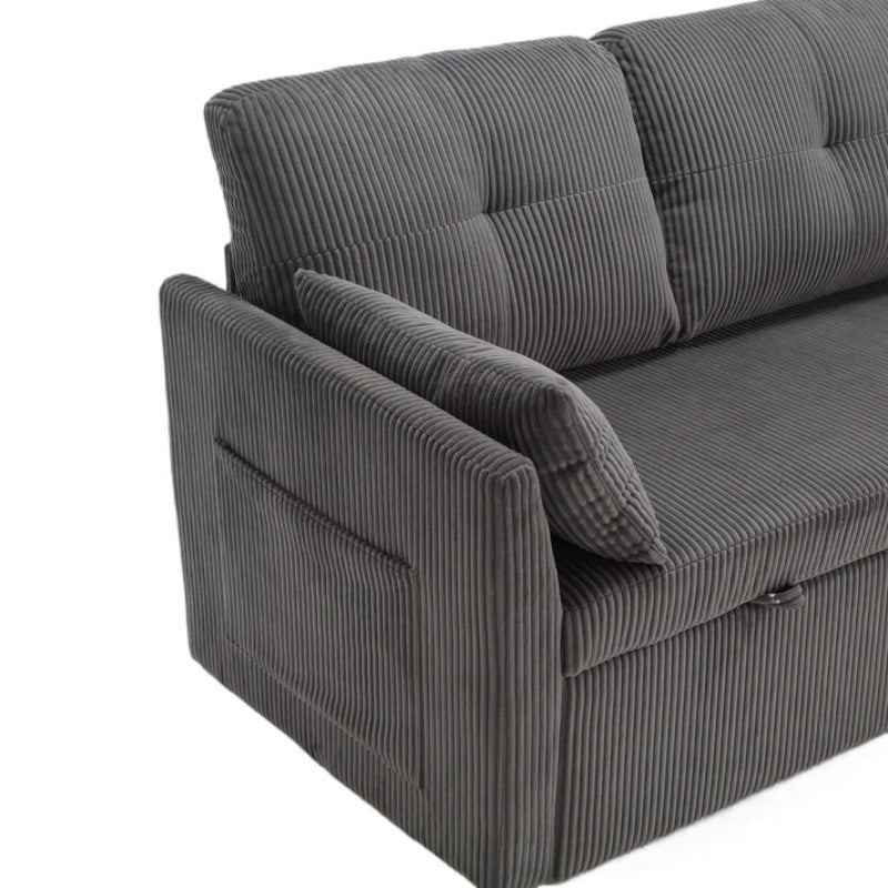 UNITED WE WIN-Furniture, modular L-shaped sofa, modular long sofa with reversible chaise lounge, Sofa bed, Sleeper sofa, modular sofa combination with storage seats.-海智集-Default-