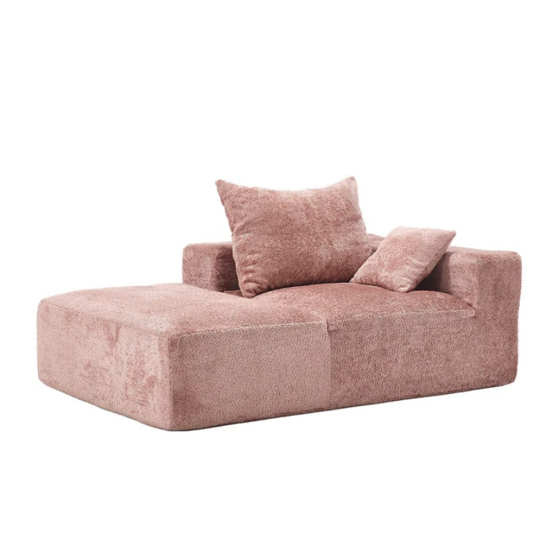 UNITED WE WIN Memory Foam 2-Seater Couch, No Installation & Easy to Transport, Deep Seat Modern Sofa with Chenille Fabric, Couch for Living Room, Bedroom, Apartment, Home Office-海智集-Default-