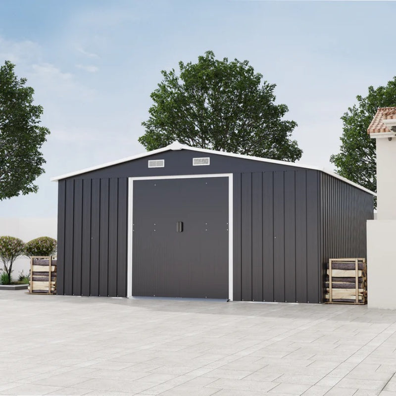 Campcraft 0.25mm color steel plate, surface protective film, Two daylight Windows, A practical and thoughtful gift,two colors can be freely selected storage sheds-海智集-Default-