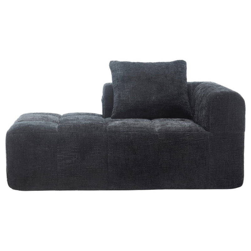 UNITED WE WIN Chenille Loveseat Sofa,Minimalist Modular Couches Sleeper for Living Room Bedroom Apartment Lounge-海智集-Default-
