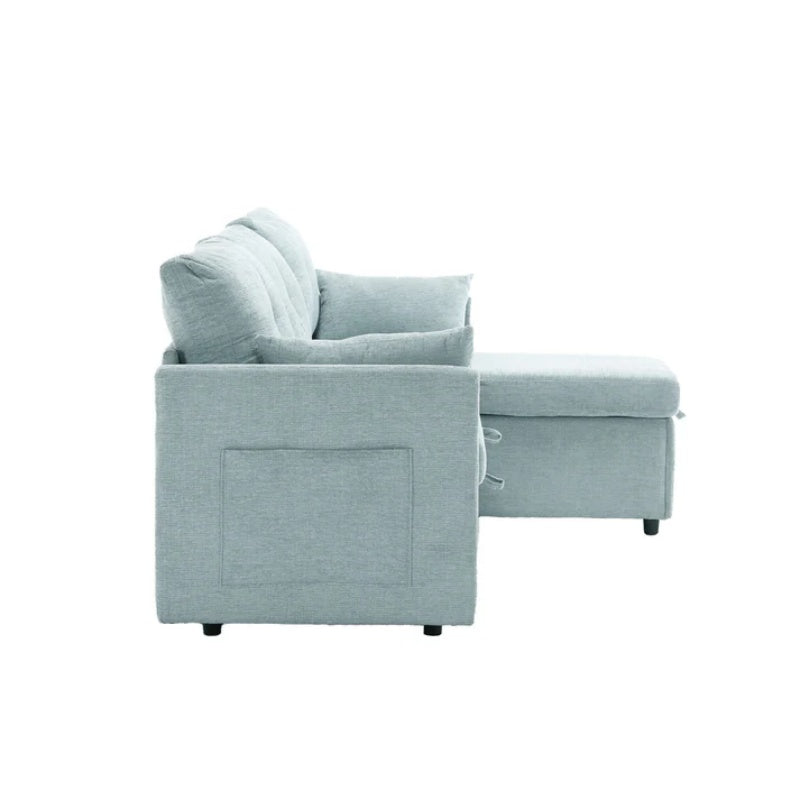 UNITED WE WIN-Furniture, modular L-shaped sofa, modular long sofa with reversible chaise lounge, Sofa bed, Sleeper sofa, modular sofa combination with storage seats.-海智集-Default-