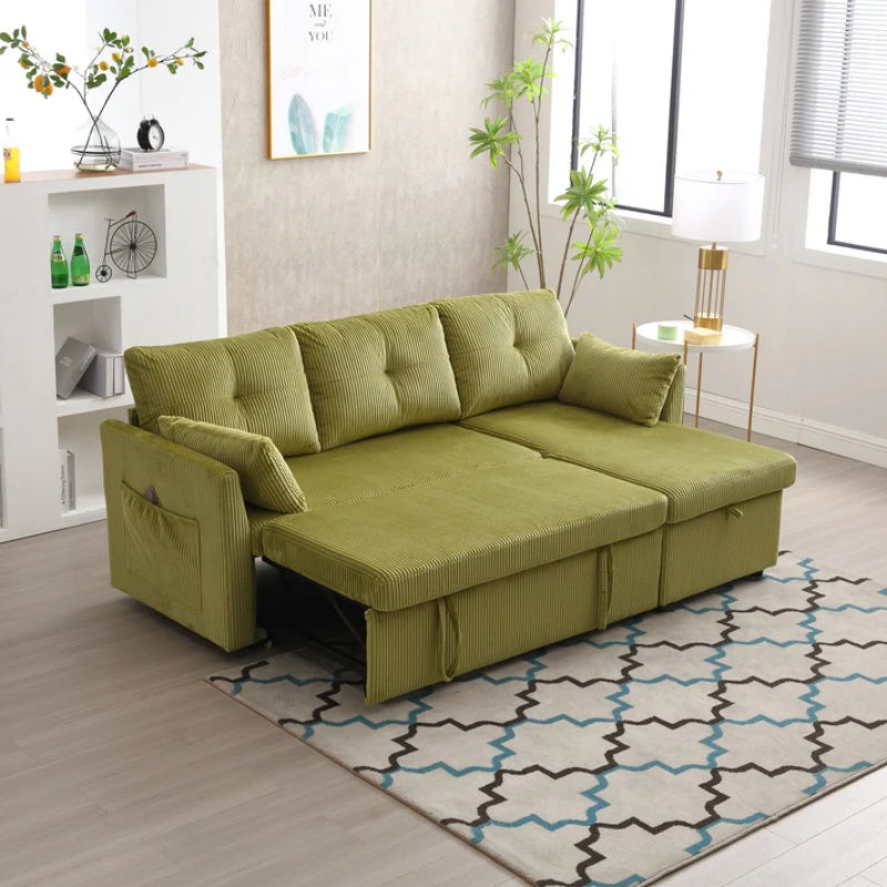 UNITED WE WIN-Furniture, modular L-shaped sofa, modular long sofa with reversible chaise lounge, Sofa bed, Sleeper sofa, modular sofa combination with storage seats.-海智集-Default-