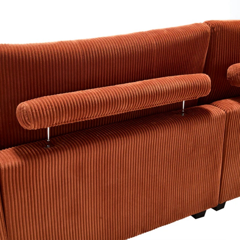 UNITED WE WIN Sleeper Sofa Couch Bed,Oversized Chaise Lounge Chair Cozy Cloud Couch-海智集-Default-