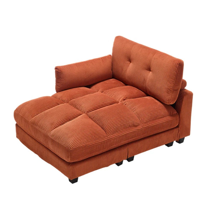 UNITED WE WIN Sleeper Sofa Couch Bed,Oversized Chaise Lounge Chair Cozy Cloud Couch-海智集-Default-