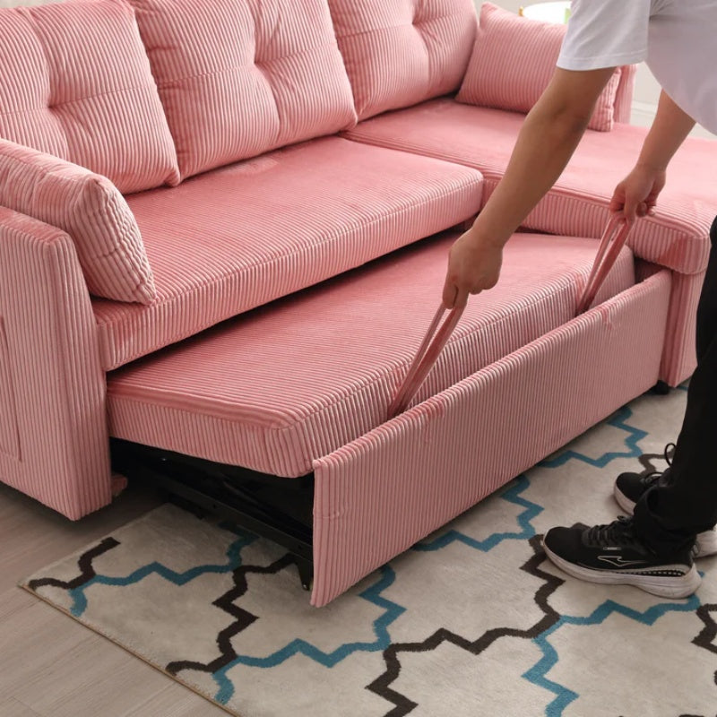 UNITED WE WIN-Furniture, modular L-shaped sofa, modular long sofa with reversible chaise lounge, Sofa bed, Sleeper sofa, modular sofa combination with storage seats.-海智集-Default-