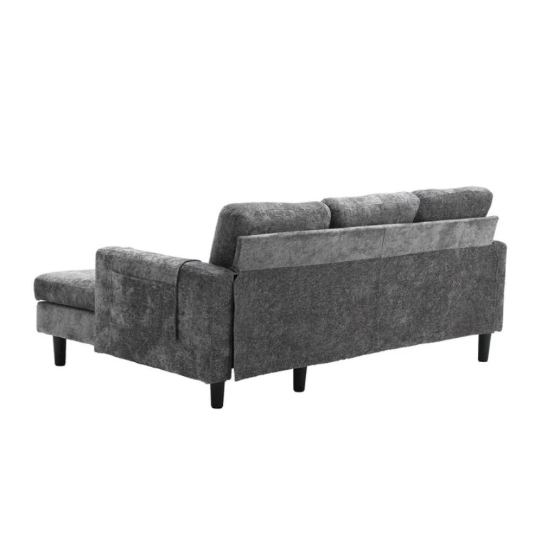 UNITED Sectional Sofa Reversible Sectional Sleeper Sectional Sofa with Storage Chaise-海智集-Default-