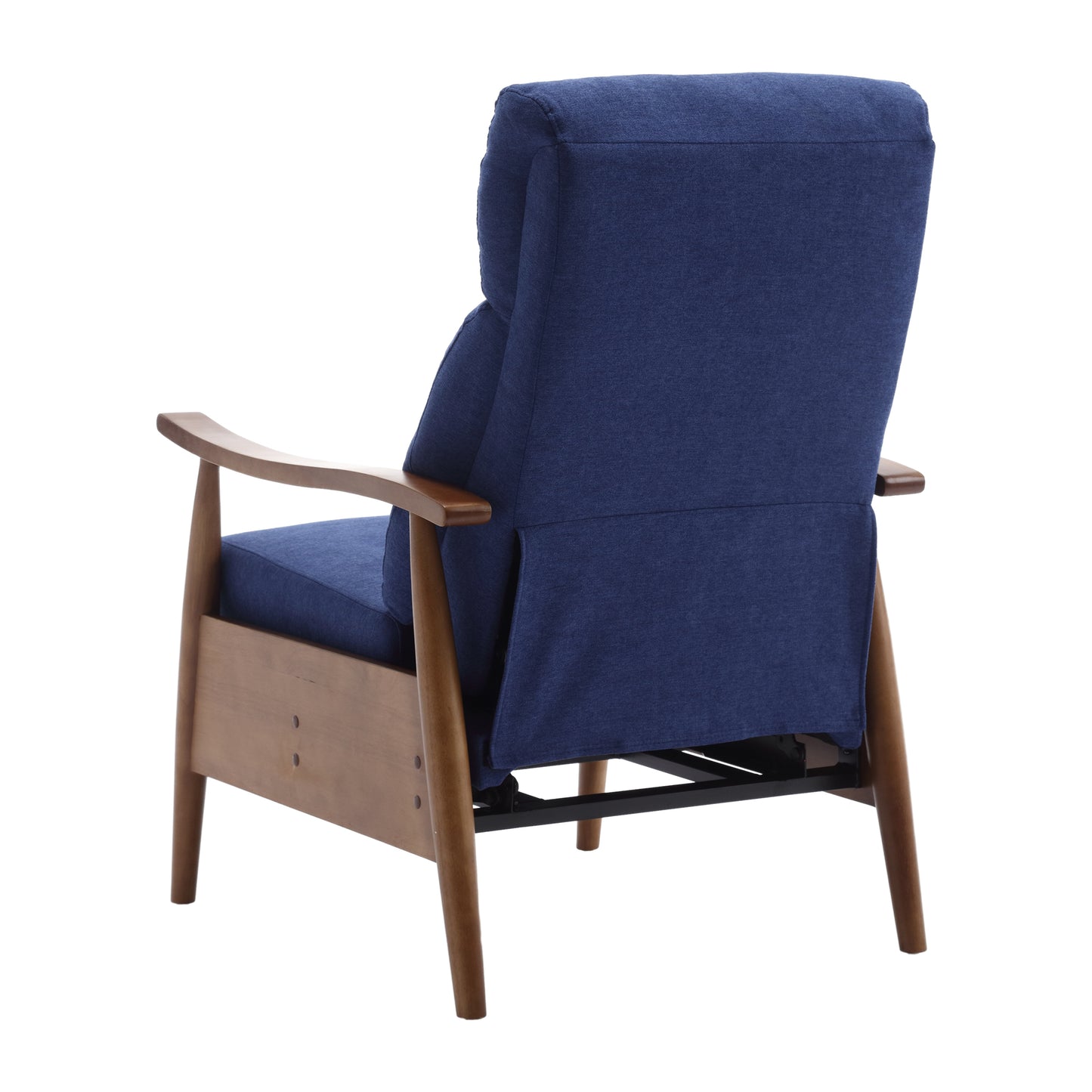 COOLMORE Wood Frame Armchair, Modern Accent Chair Lounge Chair for Living Room-海智集-Default-